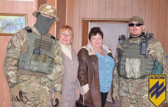 Бойцы полка "Азов" приняли участие в праздновании Дня села Чонгар