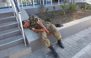 Из «военного вытрезвителя» на Херсонщине сбежал боец украинской армии