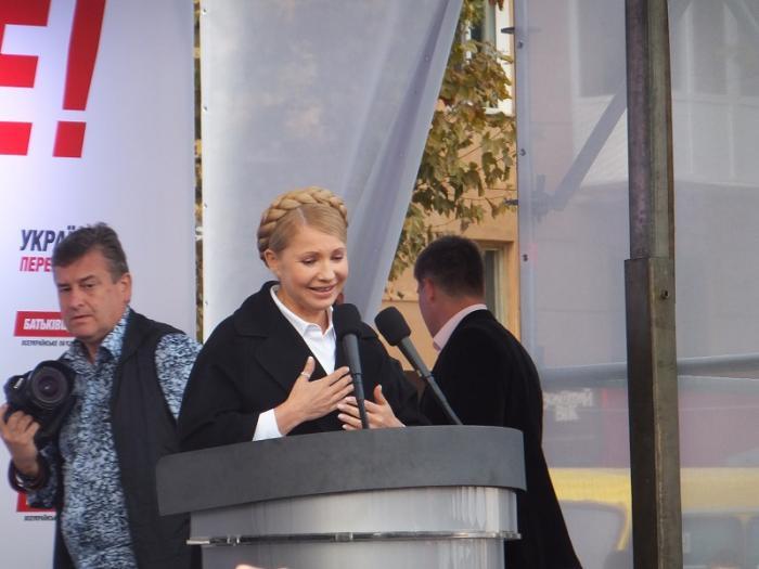 Тимошенко приедет в Херсон агитировать за Мангера