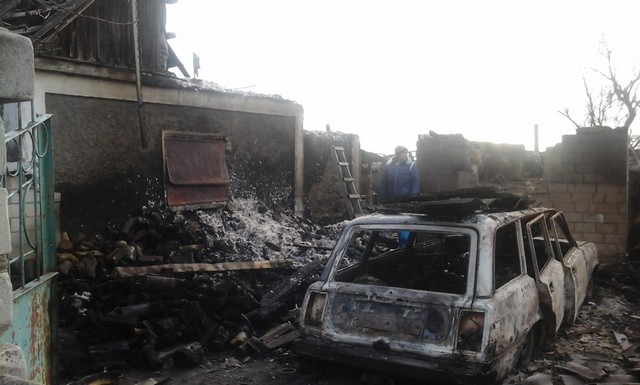 Цюрупинские пожарные в селе Раденск спасли от огня жилой дом