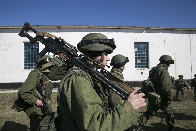 ГПСУ располагает данными о передислокации войск РФ в Крыму и усилении их подразделениями десантных войск