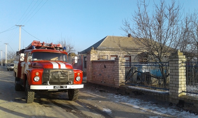 Белозерские пожарные потушили пожар в жилом доме