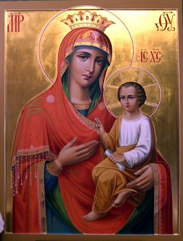 С Воскресенья в Свято-Духовском соборе будут пребывать икона и мощи матери Пресвятой Богородицы