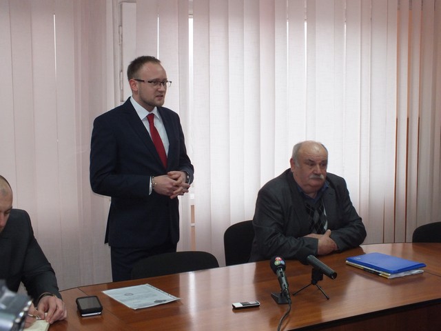 Новый начальник Херсонского морпорта встретился с представителями профкома и трудового коллектива ХМТП