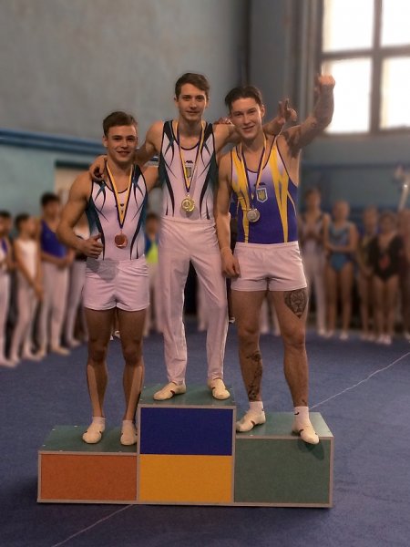 Херсонец Николай Просторов - победитель чемпионата Украины по прыжкам на батуте