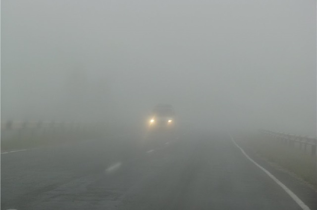 Херсонцев предупреждают о тумане