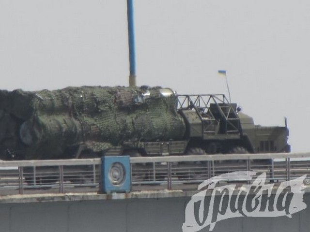 Через Херсон в сторону Крыма прошла колонна систем ПВО