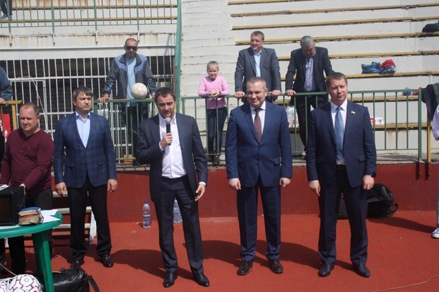 Павелко, Гордеев и Путилов открыли чемпионат на обновленном стадионе "Корабел"