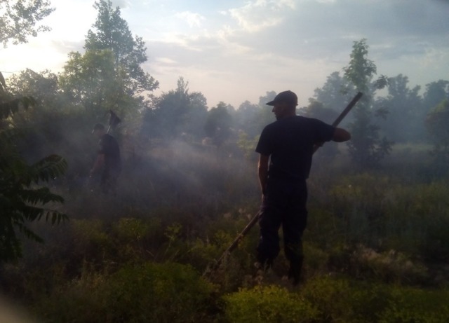 За сутки на Херсонщине зафиксировано 12 пожаров на открытых территориях