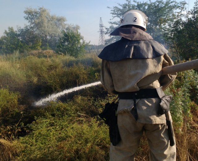 Ивановские спасатели дважды ликвидировали пожары на открытых территориях