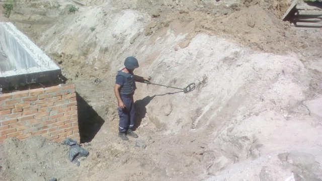 В Скадовском районе обнаружили снаряд прошлых войн