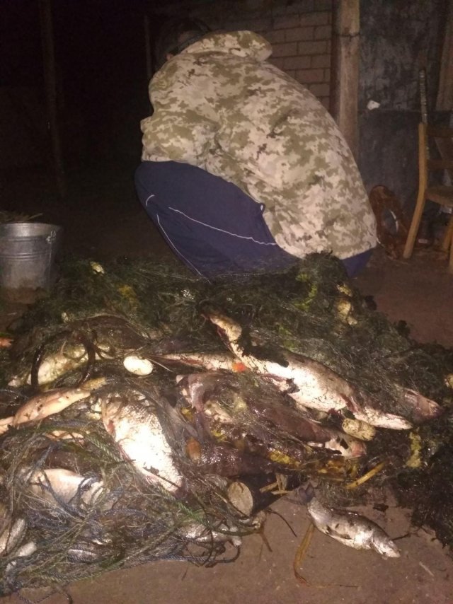 На Херсонщине задержали нарушителя с 18 кг рыбы