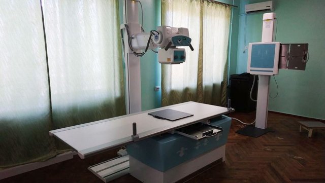 В поликлинике областной больницы установлена новая рентген-диагностическая система