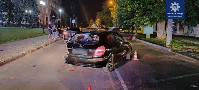 В Херсоне произошло ДТП – пьяный водитель сам вызвал полицию