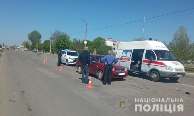 Полиция устанавливает свидетелей смертельного ДТП в Новой Каховке