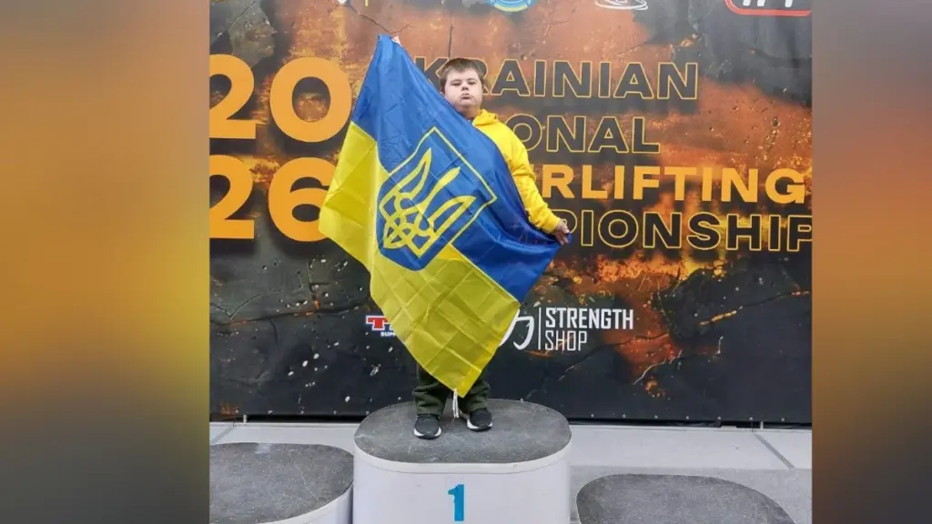 Пауерліфтер з Херсонщини здобув золото на Спеціальній Олімпіаді