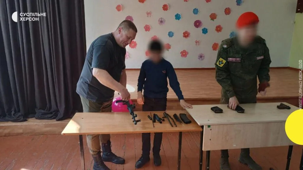 На Херсонщині окупанти подвоїли кількість кадетських класів у школах