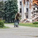Карта бойових дій з позначенням обстрілів на Херсонщині та знищення складів ворога