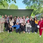 Діти з Нововоронцовської громади під час відпочинку у таборі на Житомирщині