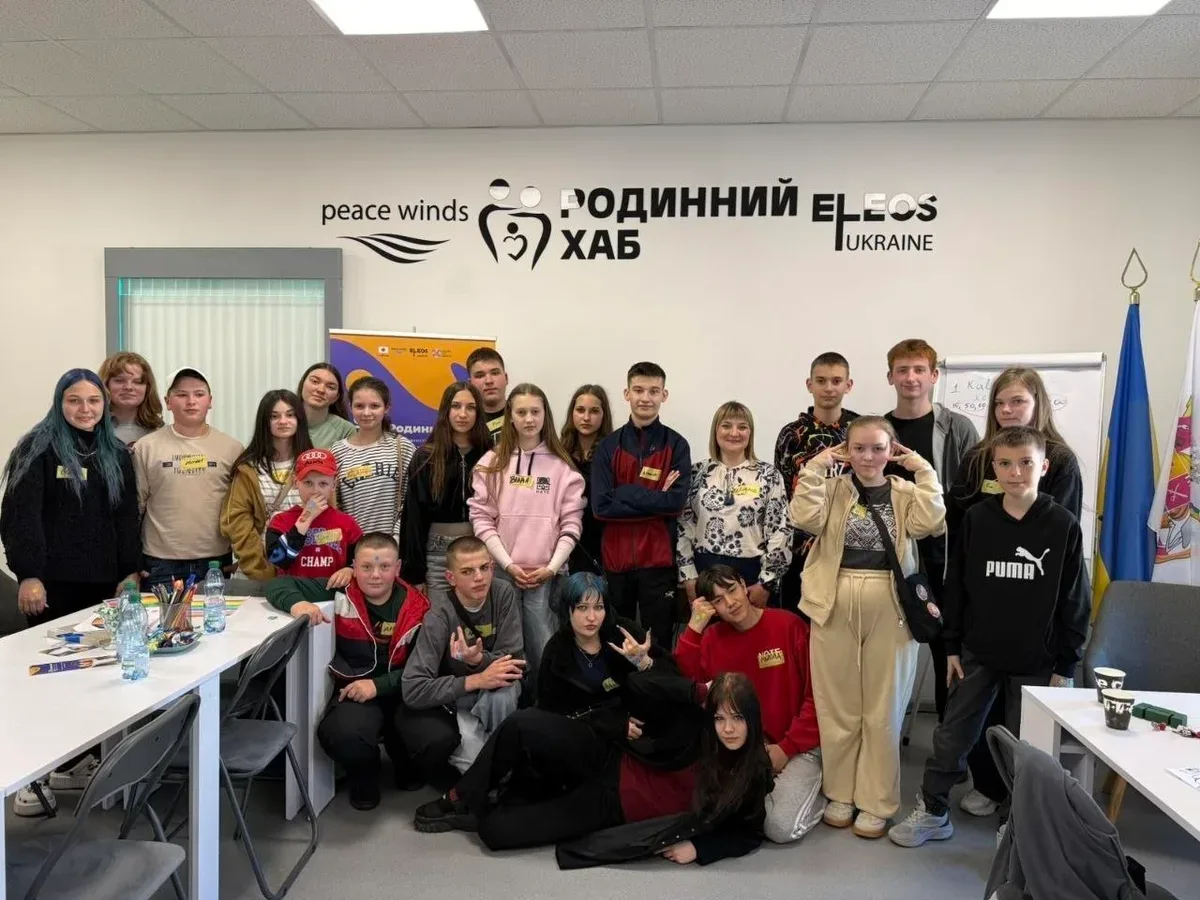 Діти з Нововоронцовської громади під час відпочинку у таборі на Житомирщині 1