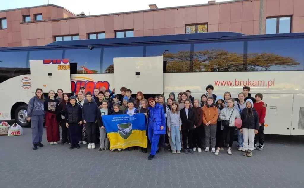 43 дитини з Херсонщини поїхали на відпочинок до Данії