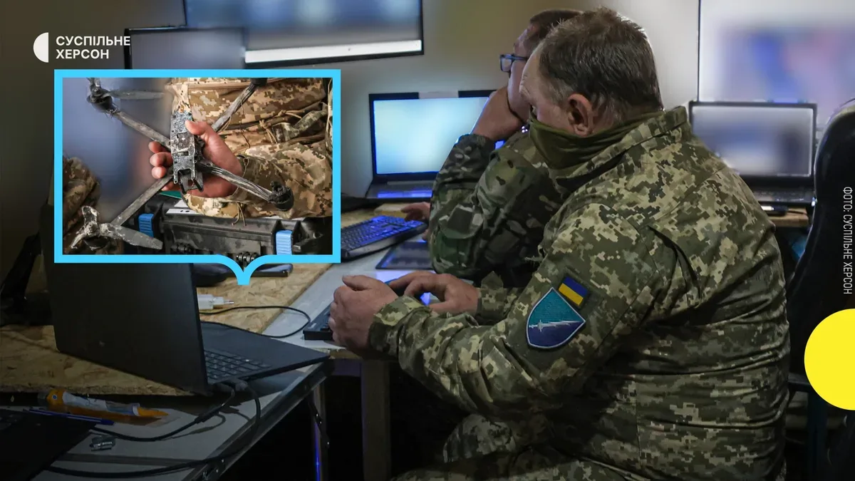 Українські військові РЕБ на Херсонщині працюють з обладнанням для протидії дронам 4
