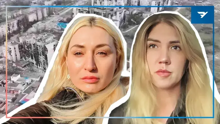 Люди, які потребують евакуації, та зруйновані будівлі в окупованих Олешках на Херсонщині