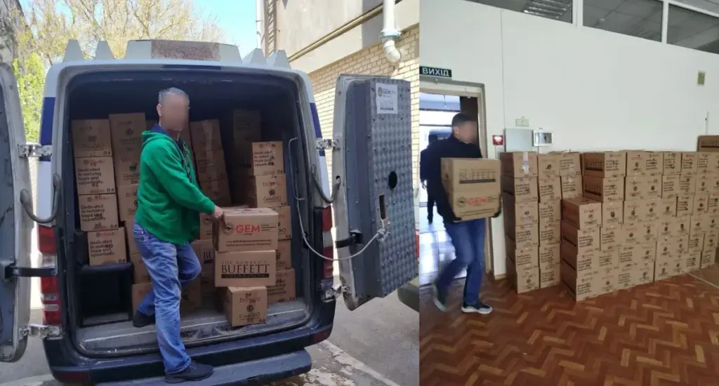 Гуманітарна допомога від GEM та HGBF для жителів лівобережжя Херсонщини
