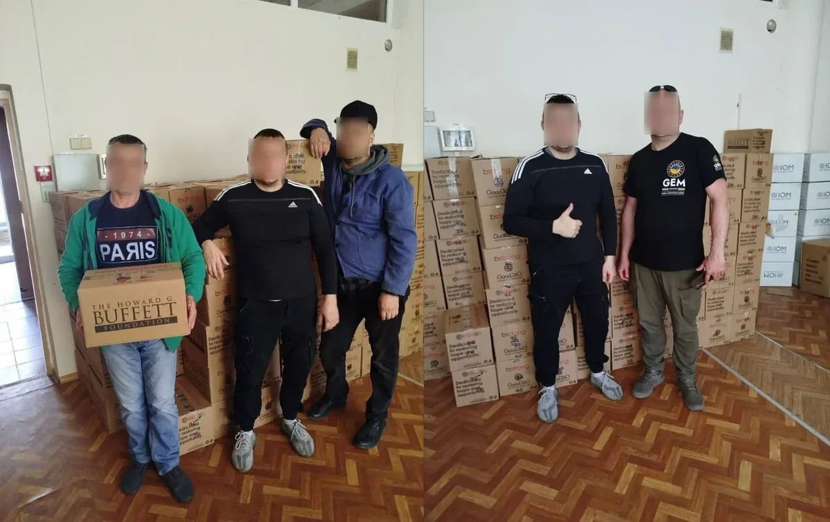 Гуманітарна допомога від GEM та HGBF для жителів лівобережжя Херсонщини. 1