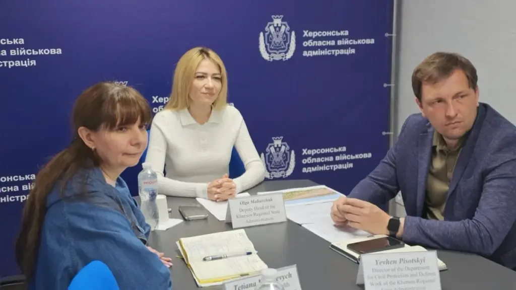 Херсонщина ділиться досвідом цивільного захисту з естонськими фахівцями