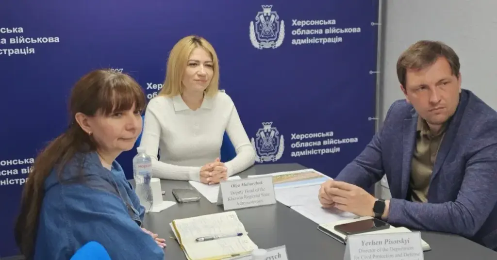 Херсонщина обговорила з Естонією досвід цивільного захисту та евакуації в умовах війни