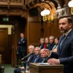 Представник Херсонської ОВА виступає у Парламенті Великої Британії, розповідаючи про досвід кризового управління.