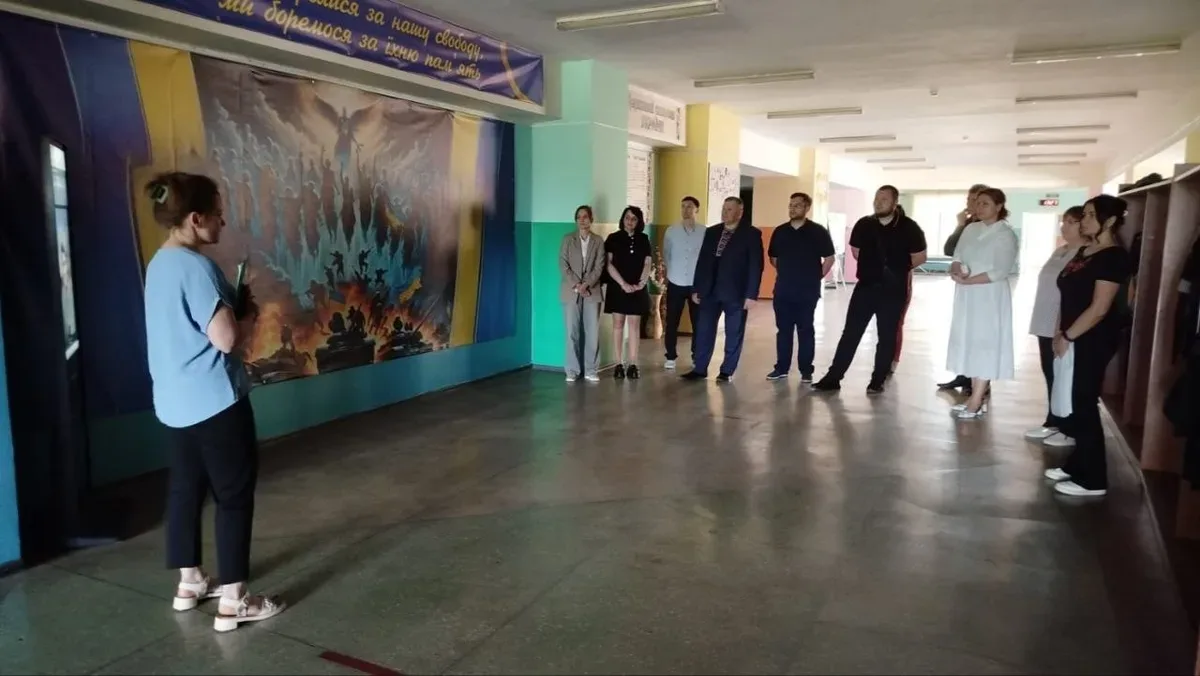 Делегація Хрестівської громади відвідала Драбівський ліцей на Черкащині 1