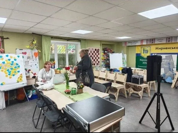 Медики Нововоронцовської лікарні провели обстеження ВПО в Дніпрі