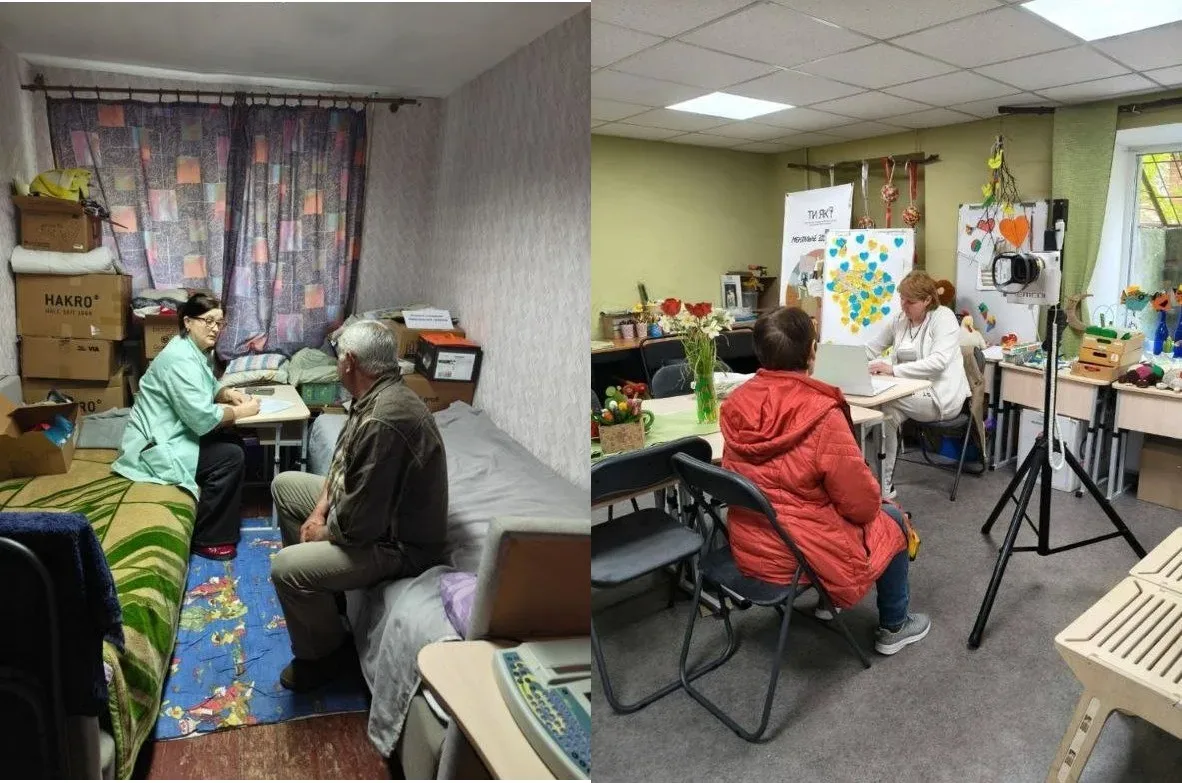Медична бригада проводить обстеження внутрішньо переміщених осіб у Дніпрі 1