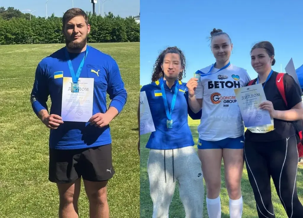Метальники з Херсонщини завоювали призові місця на Кубку України