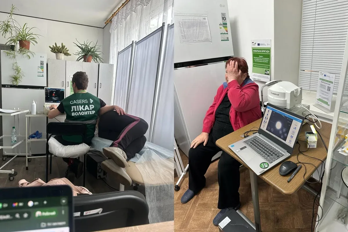Мобільна медична бригада надає допомогу жителям Херсонської області 1