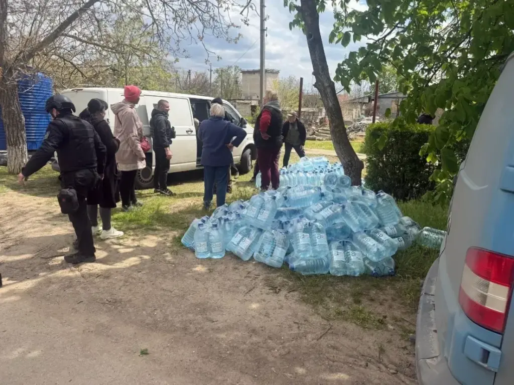 Молодіжне на Херсонщині отримало питну воду через проблеми зі світлом