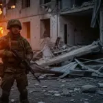 Морський піхотинець-розвідник Стас «Шут» під час виконання бойових завдань на Херсонщині
