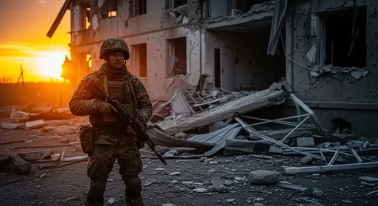 Морський піхотинець-розвідник Стас «Шут» під час виконання бойових завдань на Херсонщині