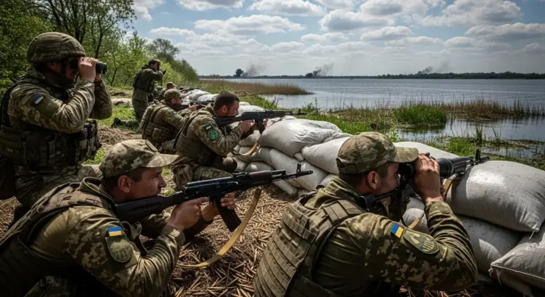 Морпіхи відбили 14 атак росіян на лівому березі Дніпра за тиждень