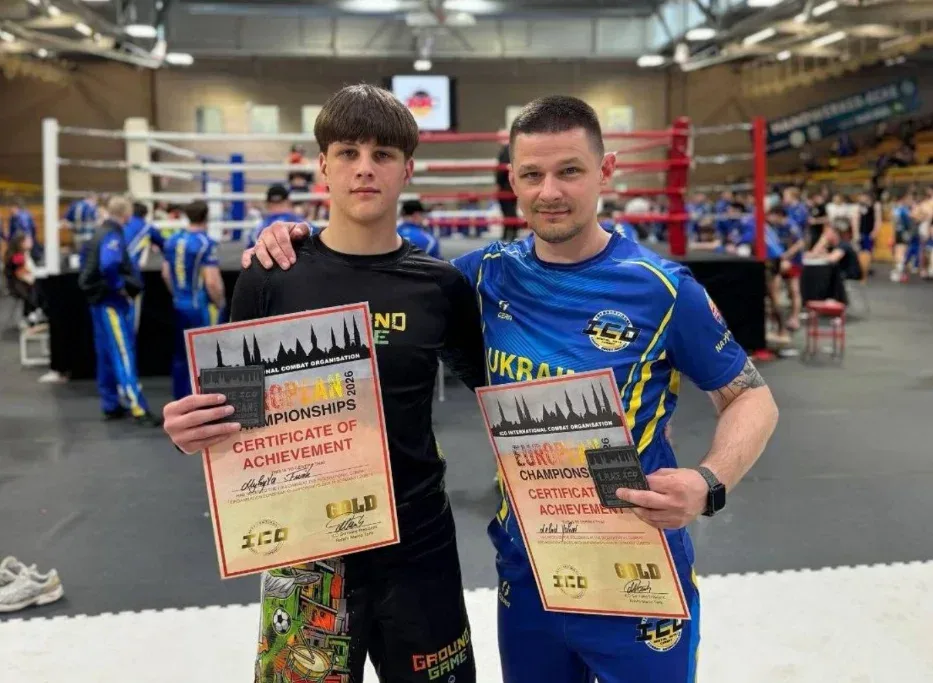 Микита Фурік з Херсона здобув золото на Чемпіонаті Європи з бойових мистецтв