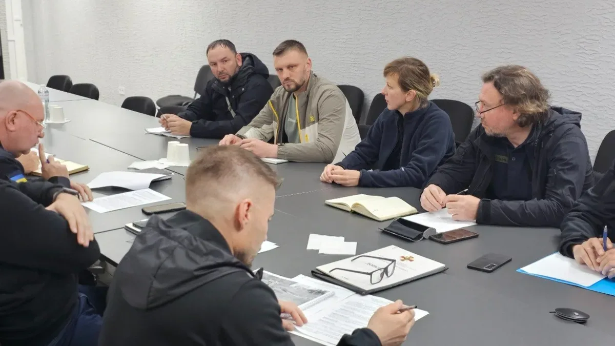 Засідання Координаційного штабу з питань очищення Херсонщини від вибухонебезпечних предметів 2