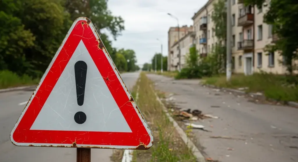 Окупанти дистанційно замінували перехрестя в Херсоні