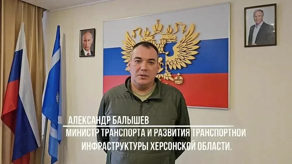 Окупаційний «міністр транспорту» Херсонщини Балишев отримав 8 років у колонії за хабар у 54 мільйони рублів