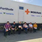 Мобільна клініка «Fortitude» надає медичну допомогу жителям Херсонщини, лікарі проводять консультації.