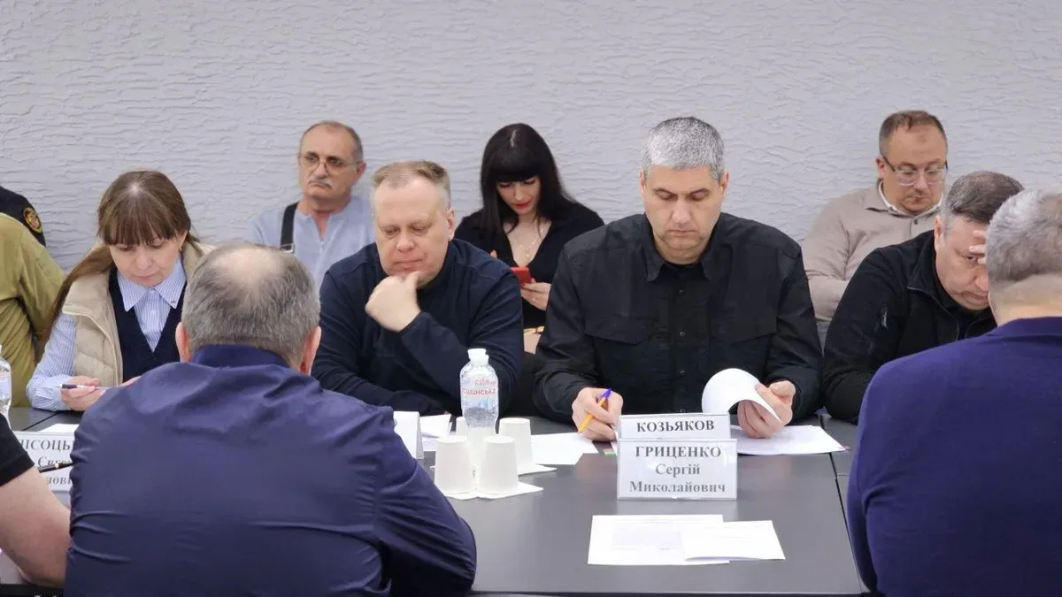 Засідання Ради оборони Херсонщини, де ухвалено рішення про евакуацію з Наддніпрянського та Молодіжного через погіршення безпеки 3