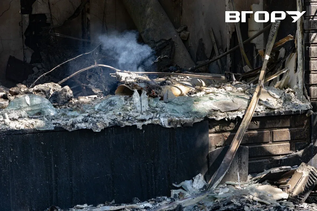 Наслідки російського обстрілу в Херсоні 16 травня, зруйновані та пошкоджені будівлі 5