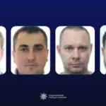 Символічне зображення правосуддя над військовими злочинцями в Херсоні, символізуюче судовий процес