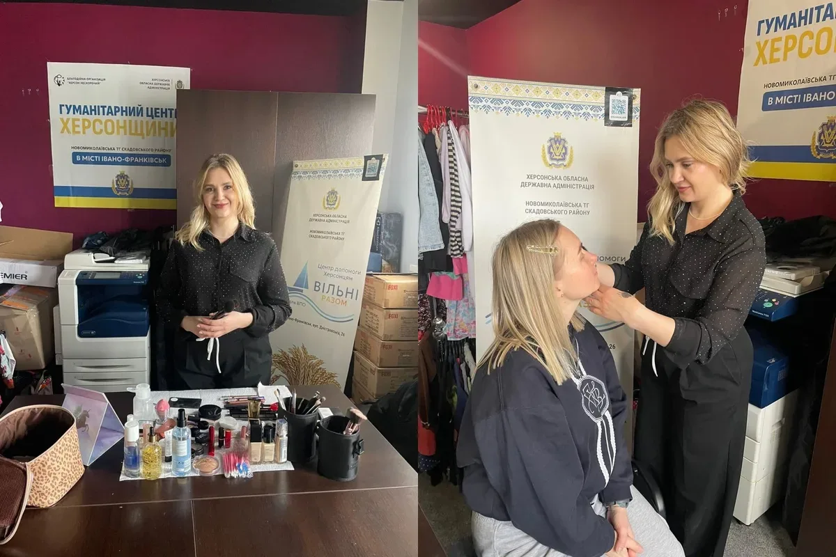 Переселенці з Херсонщини святкують День матері в центрах «Вільні разом» у Дніпрі та Івано-Франківську 8